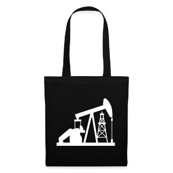 Oil Pumpjack USA Oil Transfer Pump Design - Tote Bag - black - Front
