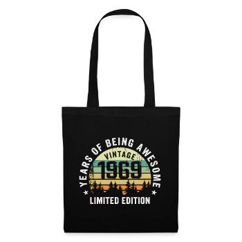 Legendary since 1969, Vintage Edition 1969 Retro - Tote Bag - black - Front