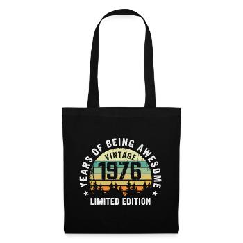 Légendaire depuis 1976, Édition Vintage 1976 Retro - Sac en tissu - noir - Devant