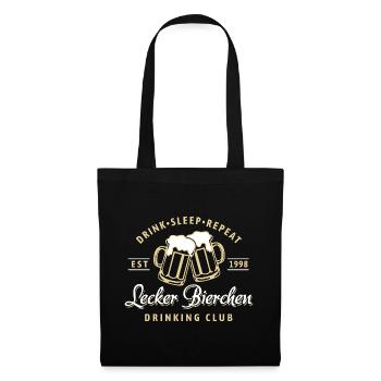 Delicious Beer Drinking Club | Beer | Father's Day - Tote Bag - black - Front