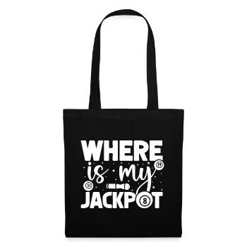 Bingo Player Where Is My Jackpot Bingo - Tote Bag - black - Front