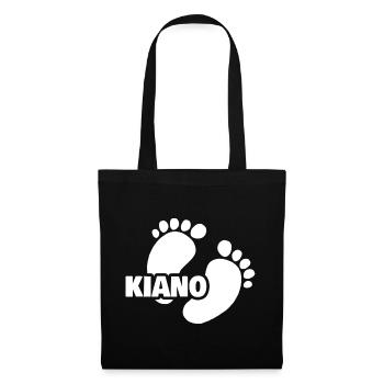 Bébé Kiano - Sac en tissu - noir - Devant