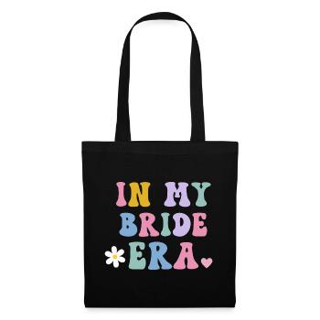 À l’époque de ma mariée mariée - Sac en tissu - noir - Devant