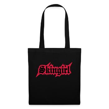 2 colors - Skingirl My Way of Life Skingirls - Sac en tissu - noir - Devant