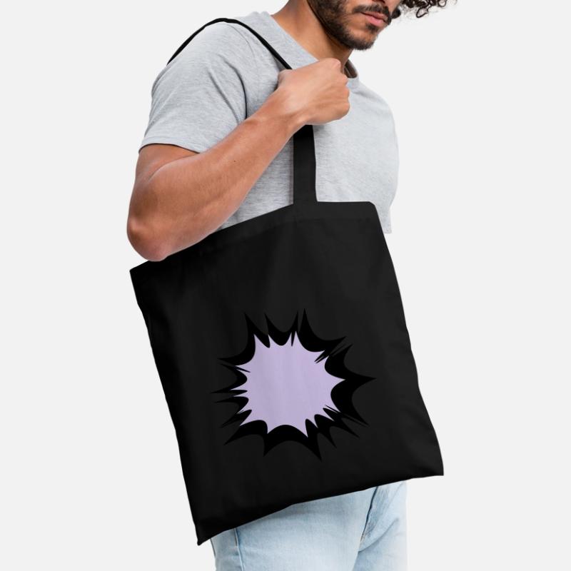 Speech comic bulle explosion Sac en tissu