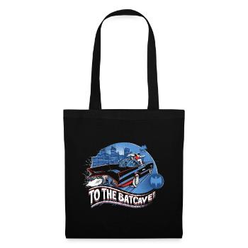 DC Comics Batman Robin Drive Batmobile Retro - Tote Bag - black - Front