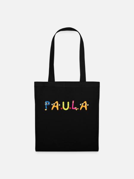 Paula - Stoffbeutel - Schwarz