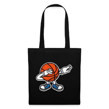 Dab dabbing basketball ball﻿ - Tote Bag - black - Front