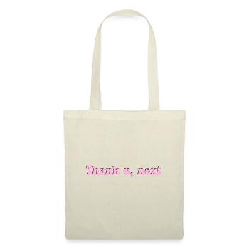 Frase Merci, prochaine rose - Sac en tissu - nature - Devant
