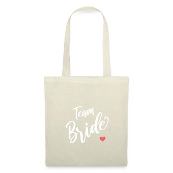 Team Bride - Tote Bag - nature - Front