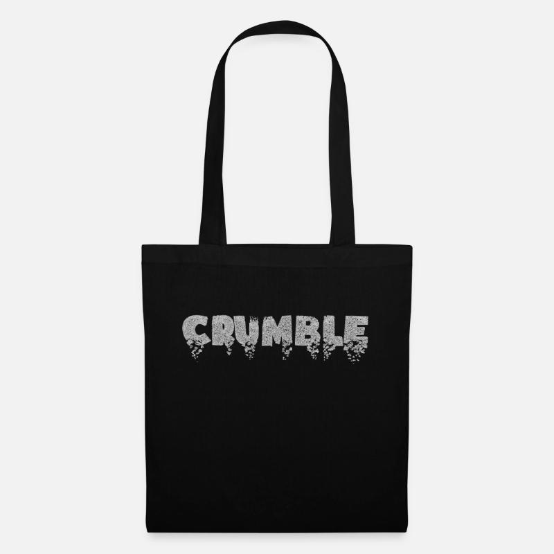 Crumble - Stoffbeutel - Schwarz