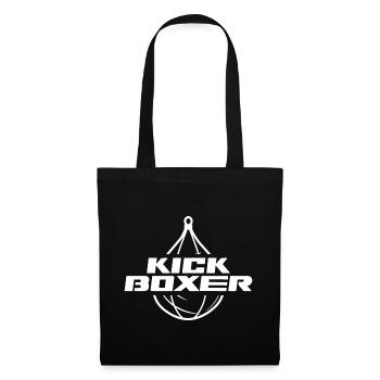 Kickboxer Kickboxing Kick Boxer Kickboxen - Tote Bag - black - Front