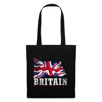 Royaume-Uni Royaume Uni Drapeau britannique - Sac en tissu - noir - Devant