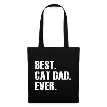 Best Cat Dad Ever - Awesome Gift For Cat Lover - Tote Bag - black - Front
