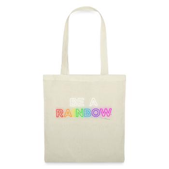 le mois de la fierté lgbtq soit un arc-en-ciel - Sac en tissu - nature - Devant