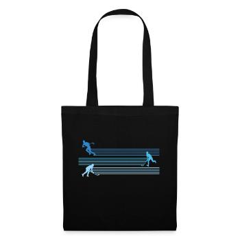 Floorball Player Floorball FloorBall - Tote Bag - black - Front