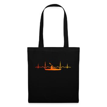 Femmes Kayak Hommes Kayak Kayak Kayak Kayak Canoë - Sac en tissu - noir - Devant