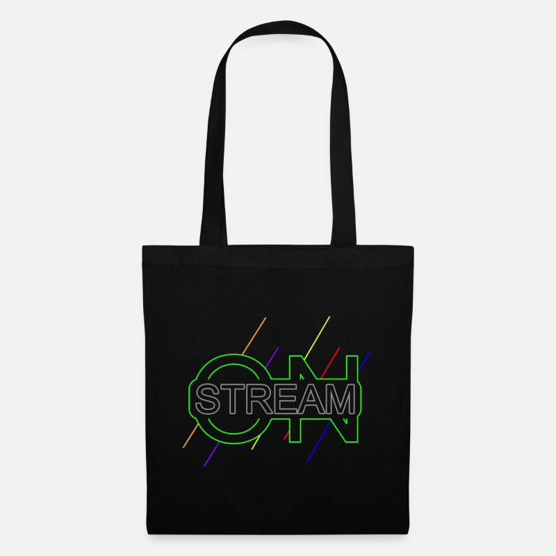 Stream on Live Streamer Gamer - Tote Bag - black
