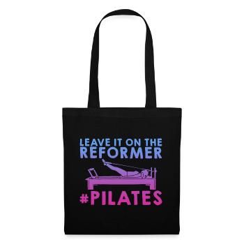 Leave It All On The Reformer #pilates 2 - Tote Bag - black - Front