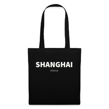 Shanghai - Sac en tissu - noir - Devant