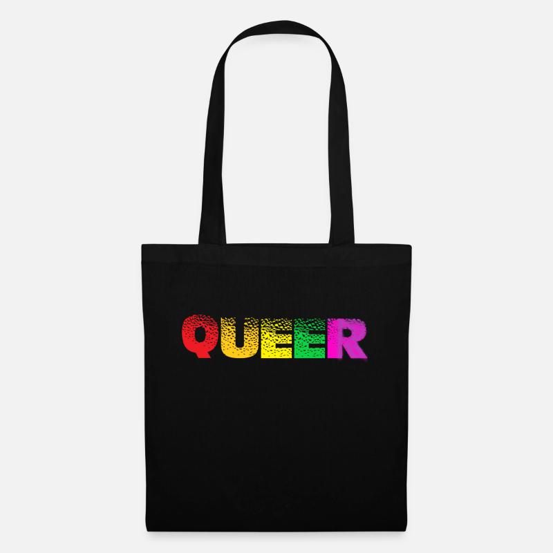 Queer - Stoffbeutel - Schwarz