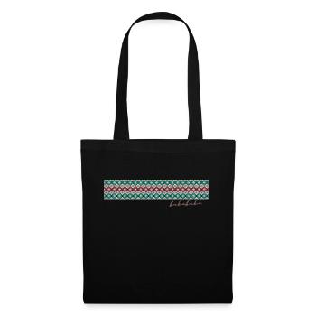 African ethnic design clothing - BAKUBAKU - Tote Bag - black - Front