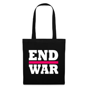 End war - Sac en tissu - noir - Devant