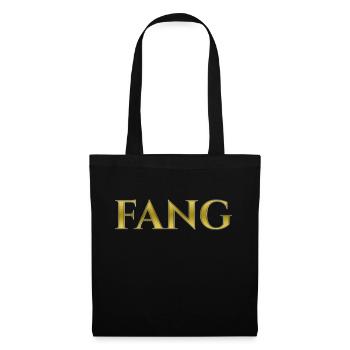 Fang - Stoffbeutel - Schwarz - Vorne