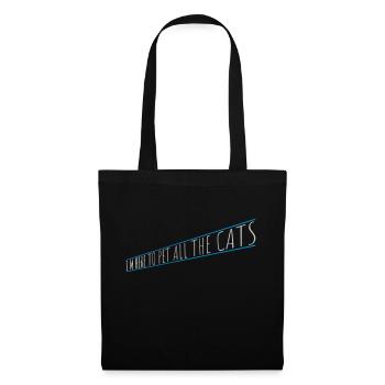 Pet All The Cats - Tote Bag - black - Front