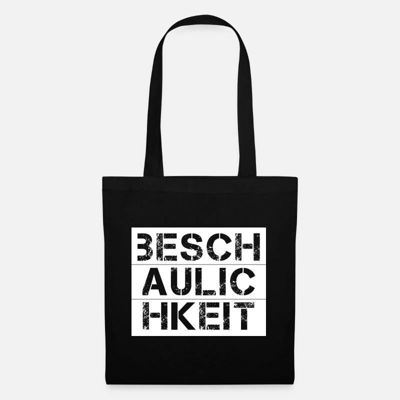 Beschaulichkeit - Stoffbeutel - Schwarz