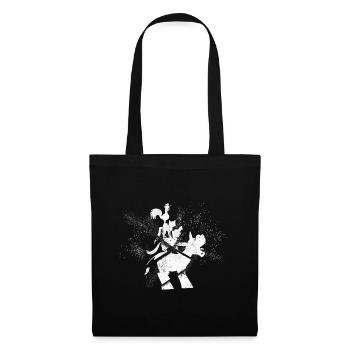 Brême Ville Musiciens Brême Allemagne Ville - Sac en tissu - noir - Devant