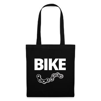 bike, cyclist, cycling fan - Tote Bag - black - Front