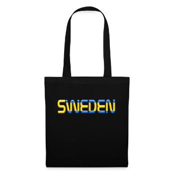 Sweden Sverige Viking Norden Scandinavia Schweden - Tote Bag - black - Front