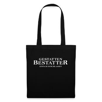 gestatten Bestatter - Stoffbeutel - Schwarz - Vorne