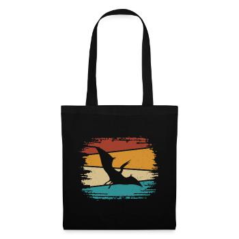 Dino Dinosaure Ptéranodon - Sac en tissu - noir - Devant