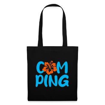 Camping Camper Hawai Holiday Holiday Caravan Fan - Tote Bag - black - Front