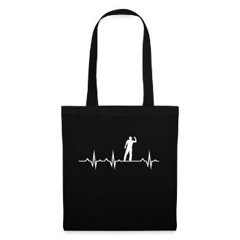 Darts Sports Fun - Tote Bag - black - Front