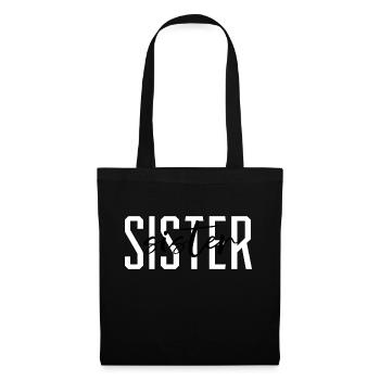Sister - Stoffbeutel - Schwarz - Vorne