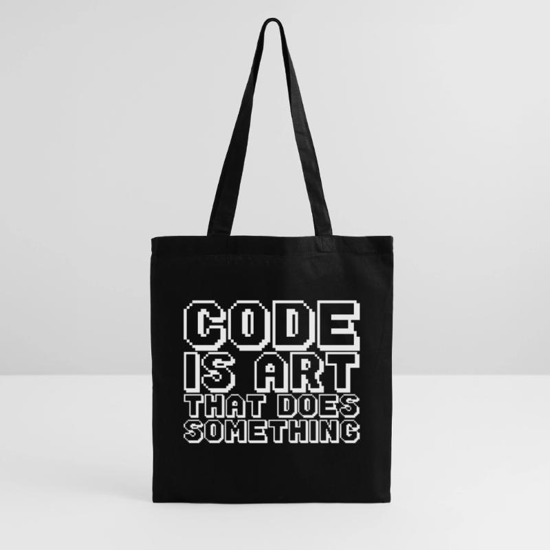 Code Is Art That Does Something Tote Bag
