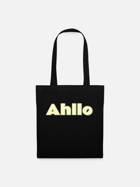 Ahllo - Stoffbeutel - Schwarz