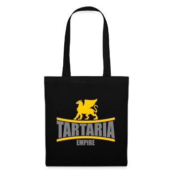 Empire de Tartarie | Couleurs modifiables - Sac en tissu - noir - Devant