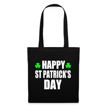 happy st patrick's day - Tote Bag - black - Front