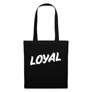 Loyauté loyale - Sac en tissu - noir - Devant