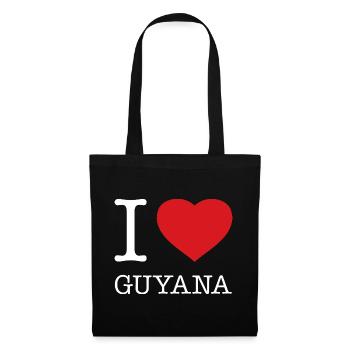 J’ADORE GUYANA - Sac en tissu - noir - Devant