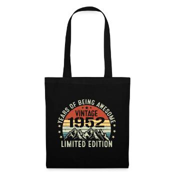 Gift to Celebrate Your Year of Birth 1952 - Tote Bag - black - Front