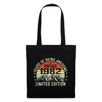 Gift to Celebrate Your Birth Year 1982 - Tote Bag - black - Front