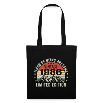 Gift to Celebrate Your Birth Year 1986 - Tote Bag - black - Front