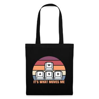 WASD It s What Moves Me - Tote Bag - black - Front