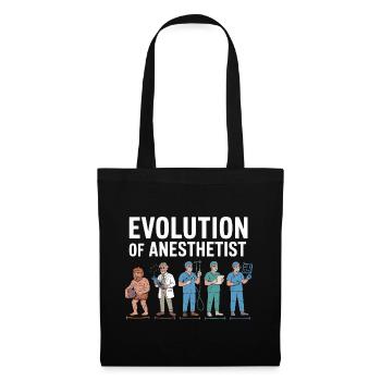 Evolution of Anaesthesiologists Illustration - Tote Bag - black - Front