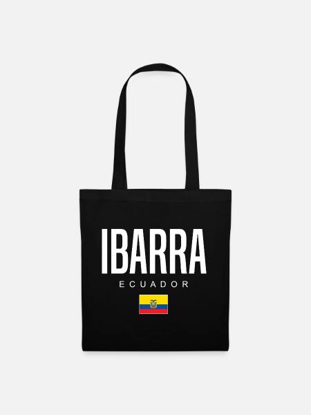 Ibarra Ecuador Ecuadorianer - Stoffbeutel - Schwarz